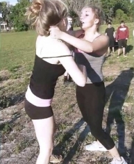 Head Butting Catfight! Catfight Rules.(10)